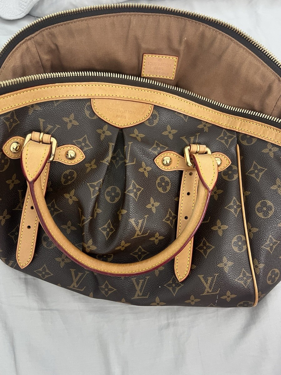 Louis Vuitton Tivoli GM Monogram Canvas Shoulder Bag Brown