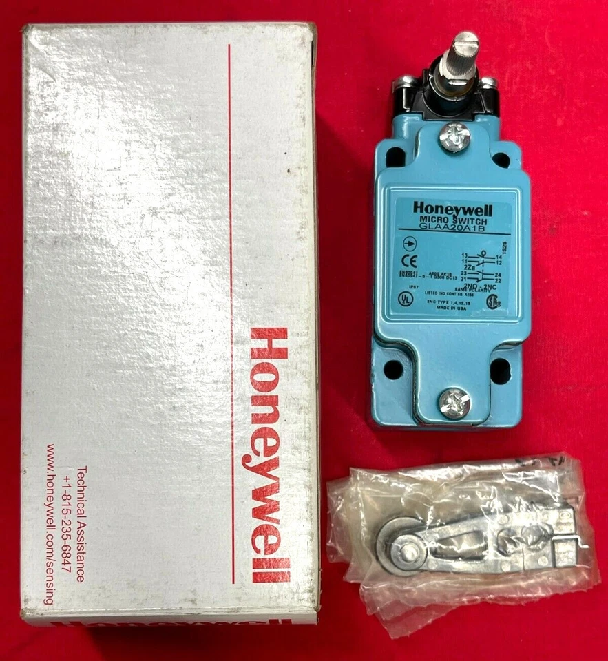HONEYWELL MICRO SWITCH, GLAA20A1B, 600A, 15VAC, 2NO & 2NC SAME POLARITY - Image 2 of 4