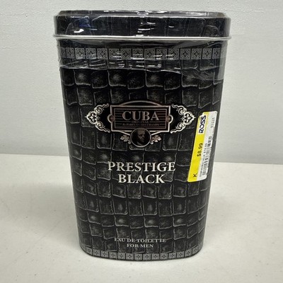Cuba Prestige Black Cologne By Fragluxe Eau De Toilette Spray 3oz/90ml For Men