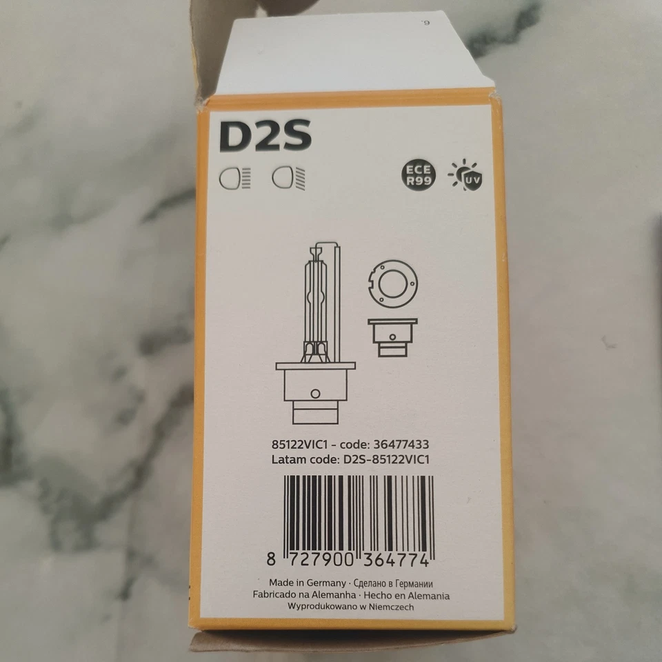 D2S 85V 35W xenon PH-85122SYC1 P32d-2 Philips - Image 3 of 4