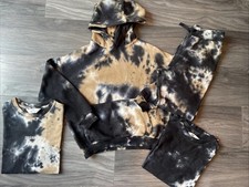 H&M Boys Tie Dye Hoodie Set Age 11-12 Years