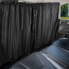 PAMASE Car Divider Curtain - Wide Car Privacy Blackout Shades with Storage Bag f