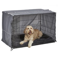 New World Pet Products Dog Crate Comfort Kit, Matching Dog Crate Cover Dog ...