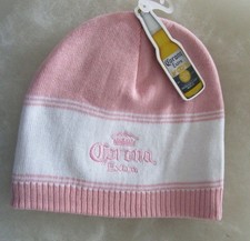 Pink Corona Extra Beer Beanie Cap