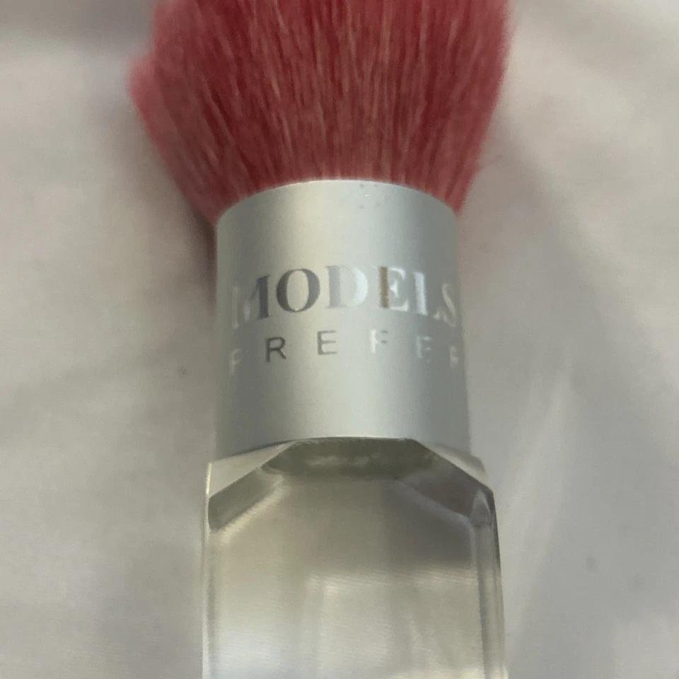 Models Prefer Pink makeup brush Face Powder Blush Bronzer 3.5" clear handle new - Image 3 of 4