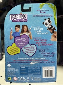 NEW Fingerlings Glitter BABY PANDA DREW White & Black Interactive WowWee 3564
