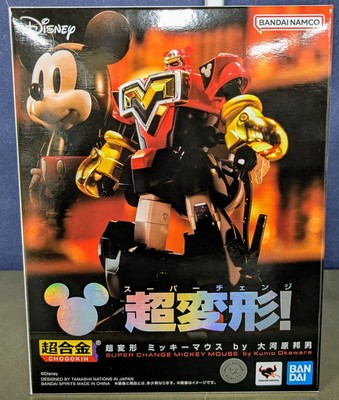 CHOGOKIN SUPER CHANGE MICKEY MOUSE Disney Transforming Robot 2025 via DHL