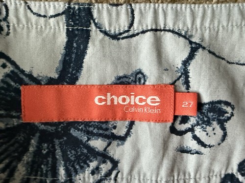 Gonna Calvin Klein Choice taglia M (27) cotone con perline floreale plissettata con cerniera - Foto 12 di 13