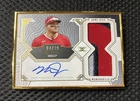 MIKE TROUT - 2025 Topps Definitive Framed Game Used Patch On Card AUTO 2 Of/10!