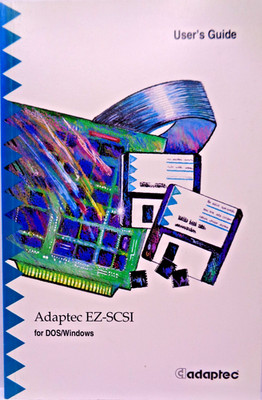IBM PC -- ADAPTEC EZ-SCSI FOR DOS/WINDOWS USER'S GUIDE (ADAPTEC - MANUAL) #2EN