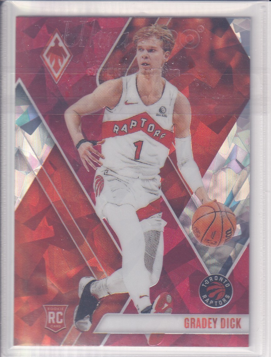 2023-24 Panini Phoenix Gradey Dick #282 Red Ice / Red Cracked Ice Rookie RC