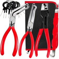 4 PCS Electrical Disconnect Pliers Set, Automotive Removal Tool and Connector...
