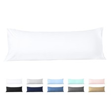 Body Pillow Cover 20x60 Body Pillow Case 100 Egyptian Cotton 600 Thread Coun...