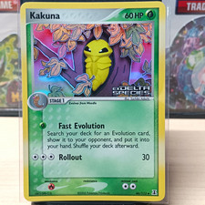Pokemon TCG Kakuna 46/113 EX Delta Species Reverse Holo Uncommon Eng HP 60 on eBay