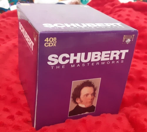 Franz Schubert The Masterworks 40 CDs Box Set Brilliant Classics