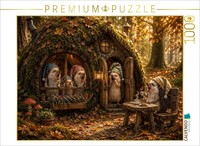 Calvendo Puzzle Guten Morgen Im IgelhäUschen | 1000 Teile Lege-GrößE 64X48Cm Fot