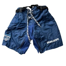 Bauer Boys Hockey Shorts Medium Tampa Bay Crunch
