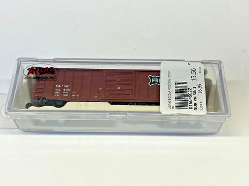 Tren escala N Atlas 45212 Frisco vagón de carga #42470 50' precisión | Condition: Used