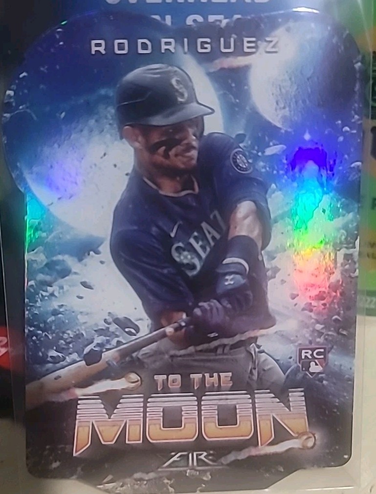 2022 Topps Fire - To the Moon Julio Rodriguez #TTM-18 (RC)