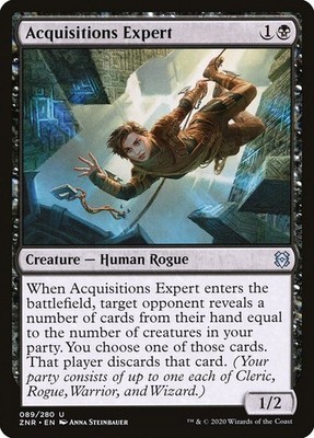 Acquisitions Expert (089) Zendikar Rising ZNR MTG Magic