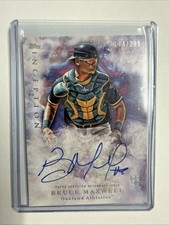 2017 Topps Inception Rookie Auto 174/299 Bruce Maxwell #136 Auto A’s