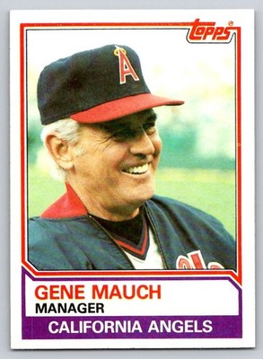 1983 Topps - Gene Mauch #276
