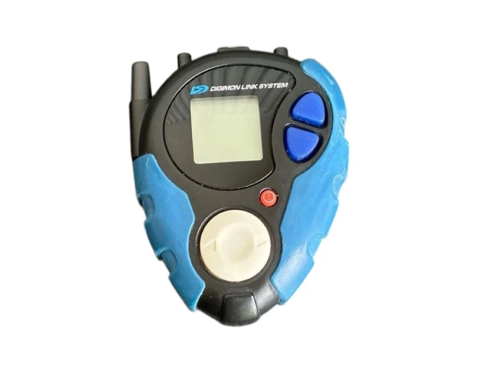 Bandai Digimon Adventure 02 D-3 Digivice Ver.3 Black Blue Pedometer Tested JP D3 - image 3 of 4