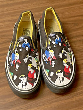 VANS  CIRCLE JERKS  Limited Edition  Slip-On  Men 7 or Women 8.5  PUNK