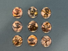 Skylanders NFC Coins Superchargers Characters / Vehicles / Trophy / Magic Items