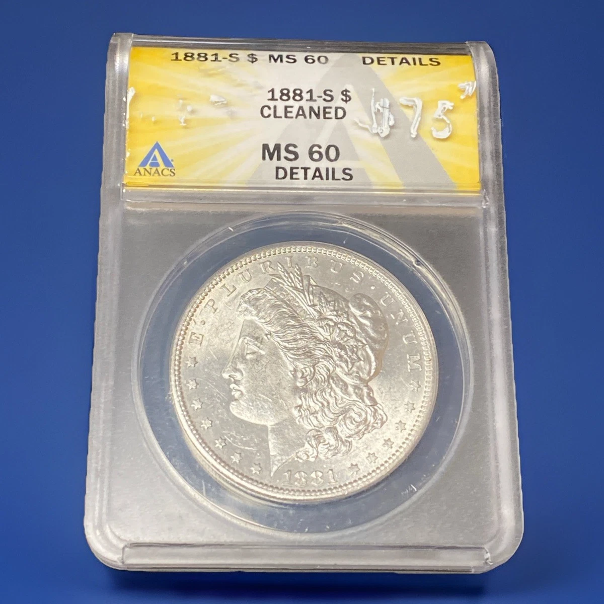 MS 60 Graded 1881 Year Morgan US Dollars (1878-1921) for sale | eBay