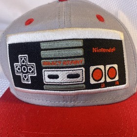 Nintendo Video Game NES Controller Baseball Cap Hat by Bioworld Mens Boys Unisex
