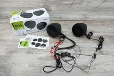 BOSS Audio Systems MCBK425BA 3” Motorcycle Speakers – Built-in Bluetooth Amp