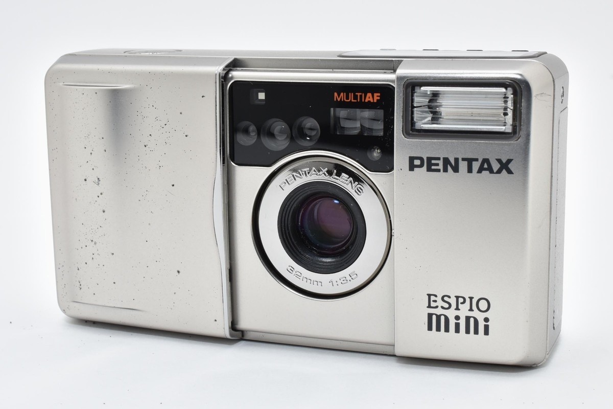 【値下げ】PENTAX ESPIO mini NEAR MINT] Pentax ESPIO Mini 75 Years 35mm Point & Shoot Film