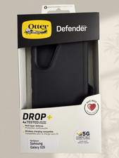 OtterBox Samsung Galaxy S25 Defender Series Case BLACK includes holster clip