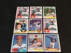 1981-1985 Topps-Donruss-Fleer lot of 9 NOLAN RYAN cards! ASTROS! HOF!