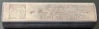 SIERRA SILVER CORPORATION Vintage 1970's 10oz Silver Bar sn 4250069  Seldom Seen