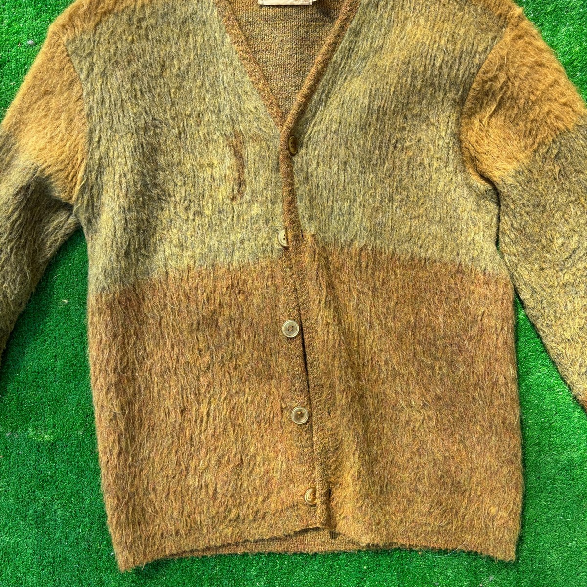 VTG Kandahar Deluxe Kurt Cobain Style Mohair Cardigan | eBay