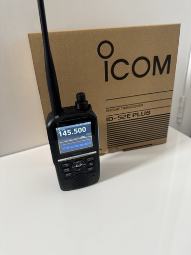 ICOM ID-52E PLUS D-STAR Digital Handheld Transceiver Latest Model USB C - Picture 4 of 10