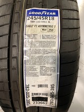 1 New 245 45 18 Goodyear Eagle F1 Asymmetric 3 Rof Summer Run Flat Tire