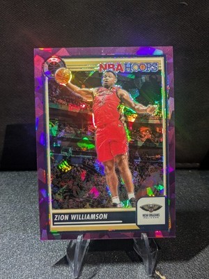 2023-24 Panini Nba Hoops Premium Stock - Zion Williamson #270 Purple Ice /149