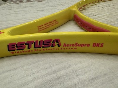 ESTUSA JIMMY CONNORS Aero Supra TENNIS RACQUET 4 1/2 With Bag 90s