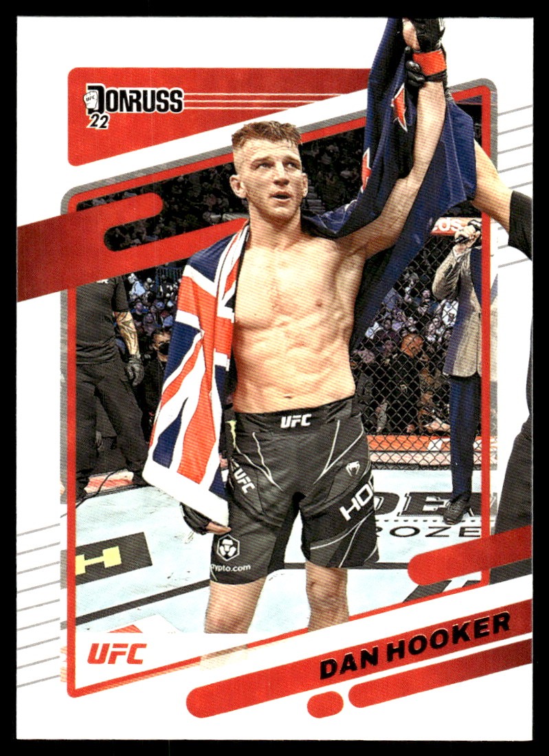 Dan Hooker 2022 Donruss UFC #57 READ FREE SHIPPING AutographDen
