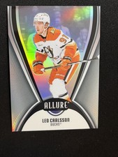 25-26 UD Allure Hockey Black Rainbow Parallel 2 Leo Carlsson