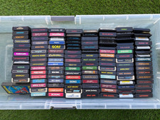 Vintage Atari Game Lot 125 Games Bundle Retro Collection Untested