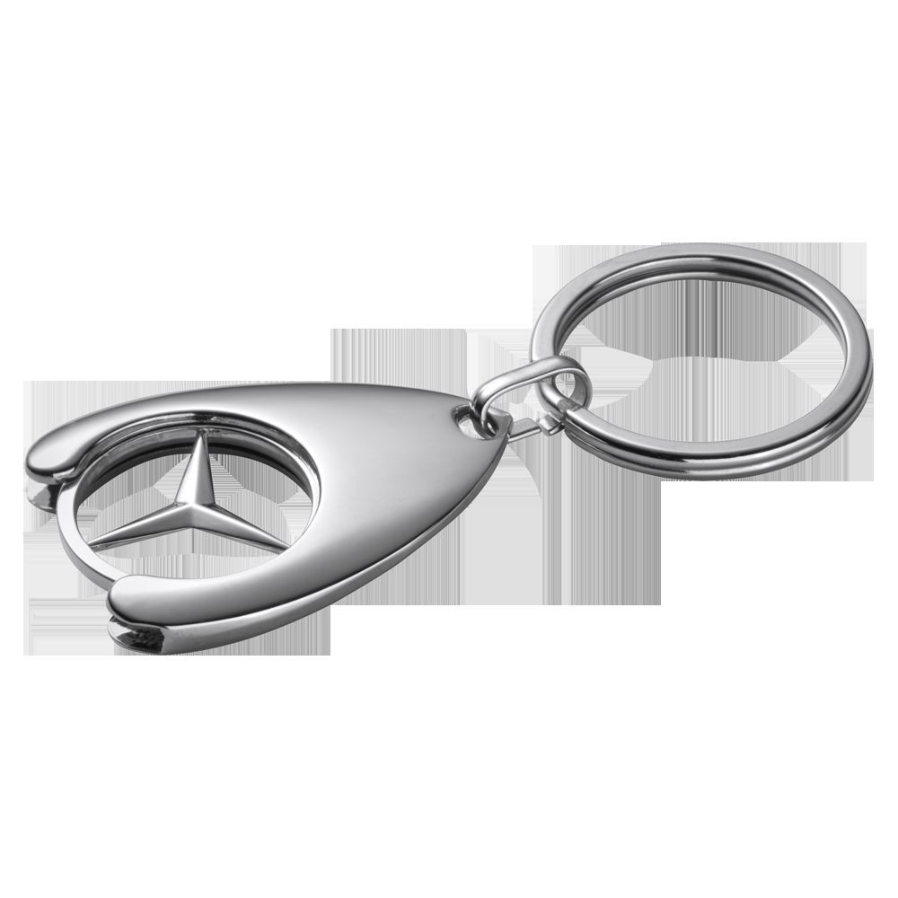 Mercedes-Benz Original Keychain Shopping Chip New OVP