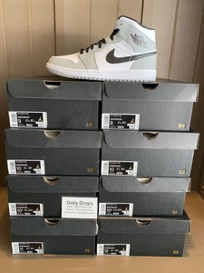 jordan 1 mid grey size 5