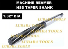 Image of HSS Machine Reamer Dia 7/32" With Taper Shank MT 1- Cut Edge 2" - OAL 5-1/8"