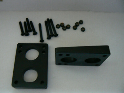 2 Stück Wedge Riser Pads Keile incl. Schrauben für Skateboard Longboard