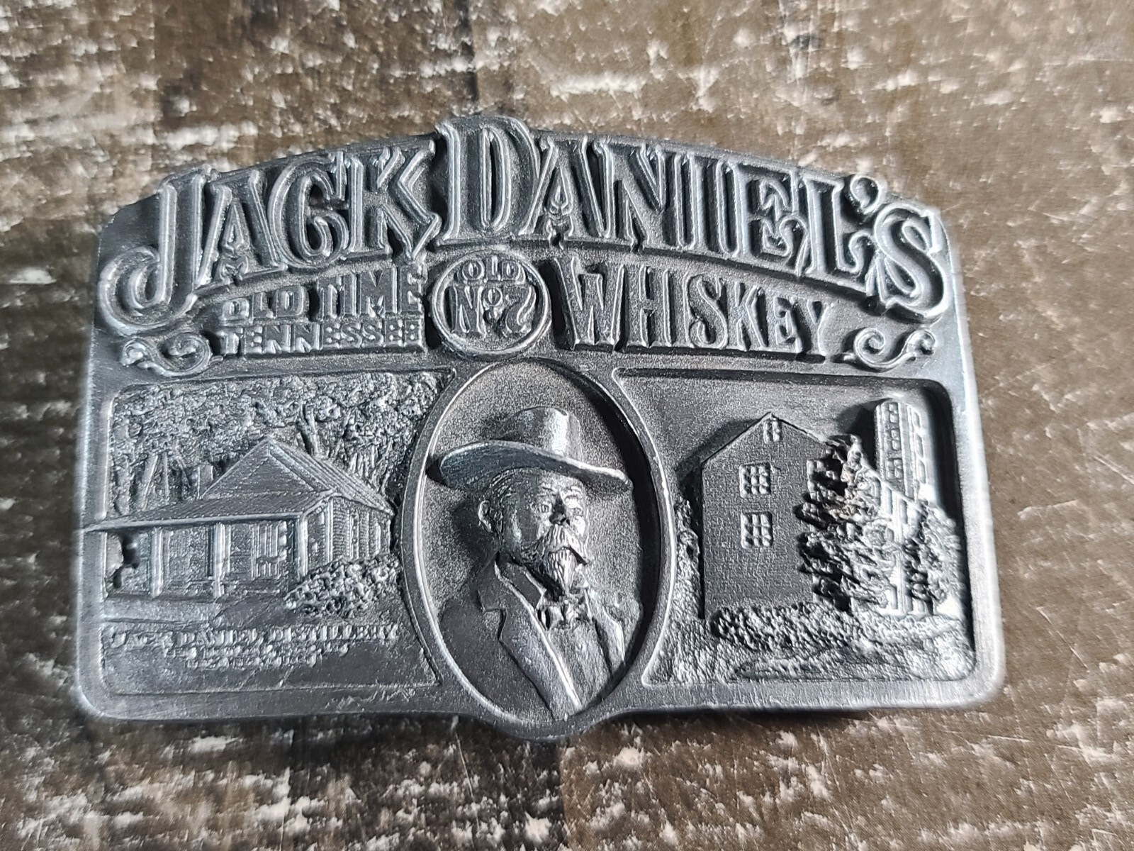 Jack Daniels Old Time Tennessee Whiskey Belt Buckle 1… Gem