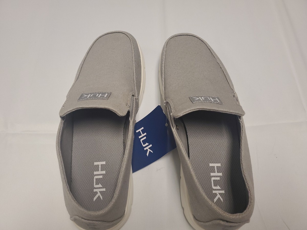 Chaussures De Bateau Huk Performance - Taille 8 Gris - Homme - Neuf Sans Emballage - Pour Pêche